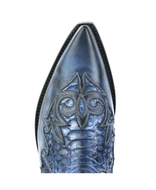 Mens blue hot sale cowboy boots